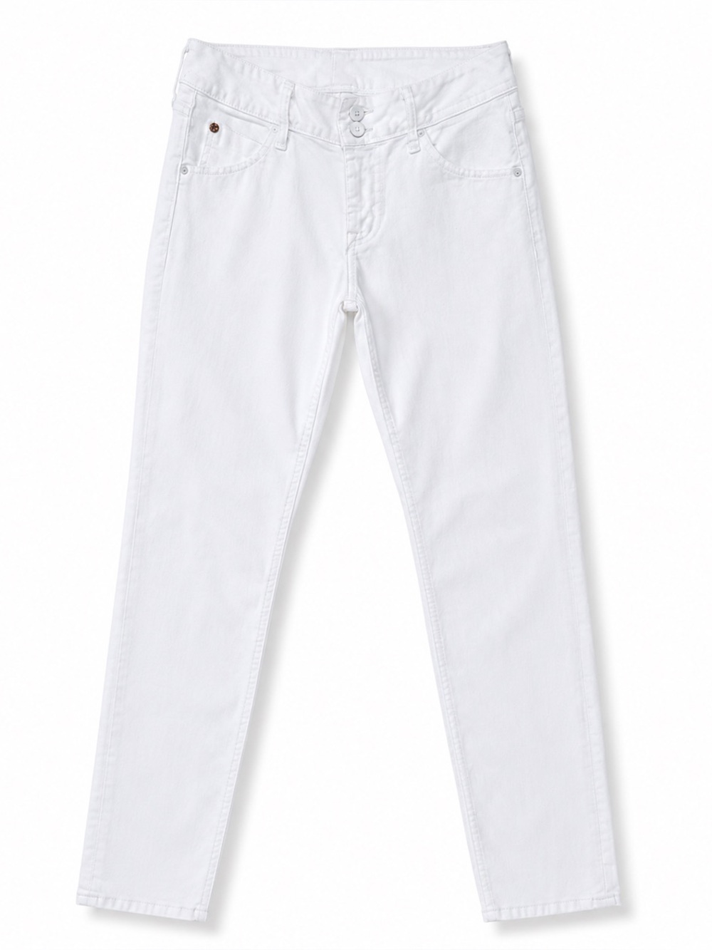 HUDSON White Denim Jeans
